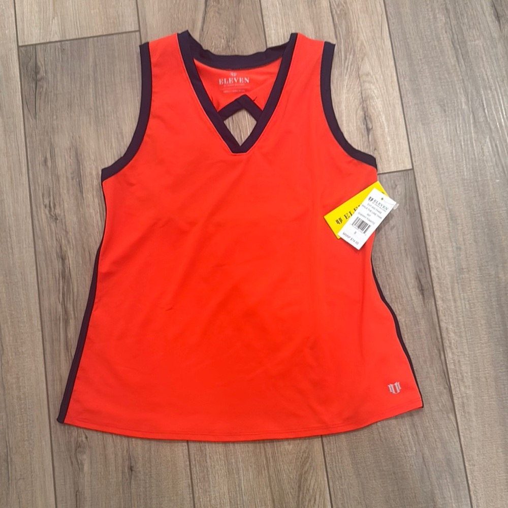 EleVen by Venus Williams Bold Red Tank Top